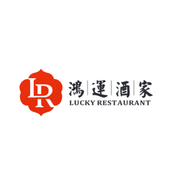 Lucky Restaurant logo.
